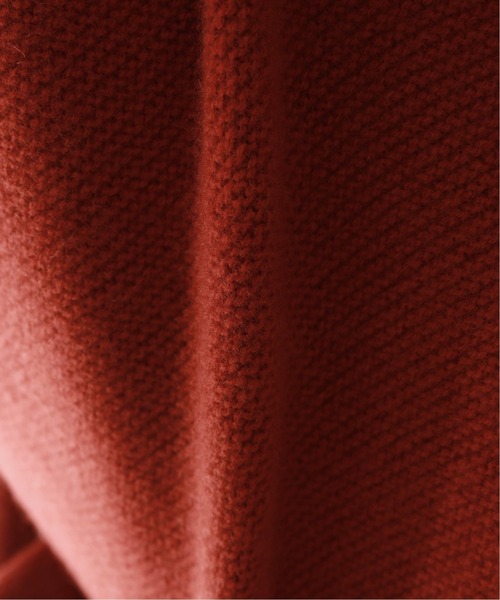 JOURNAL STANDARD relume（ジャーナルスタンダード　レリューム）の「HAMILTON WOOL オーバーサイズヘンリーネックニット（ニット/セーター・メンズ・キャメル/グレー/ブラック/ダークブラウン・MEDIUM/LARGE）」の17枚目の写真