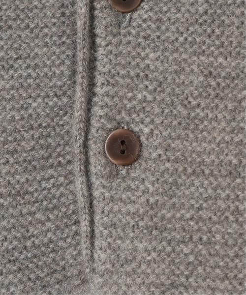 JOURNAL STANDARD relume（ジャーナルスタンダード　レリューム）の「HAMILTON WOOL オーバーサイズヘンリーネックニット（ニット/セーター・メンズ・キャメル/グレー/ブラック/ダークブラウン・MEDIUM/LARGE）」の11枚目の写真