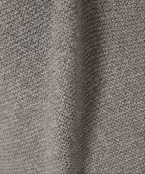 JOURNAL STANDARD relume（ジャーナルスタンダード　レリューム）の「HAMILTON WOOL オーバーサイズヘンリーネックニット（ニット/セーター・メンズ・キャメル/グレー/ブラック/ダークブラウン・MEDIUM/LARGE）」の15枚目の写真