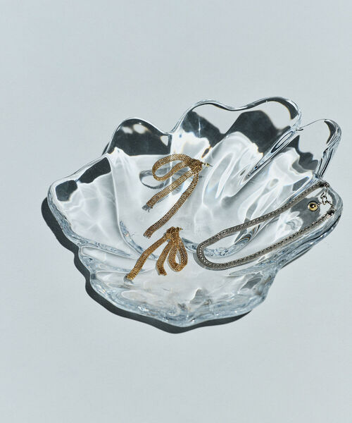 Ray BEAMS（レイビームス）の「RBS / メッシュチェーン ショート ネックレス（ネックレス・レディース・シルバー・ONE SIZE）」の4枚目の写真