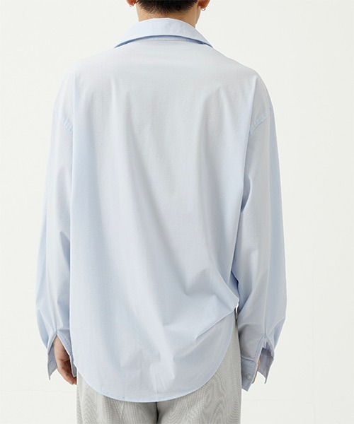 WESTBOY(ウエストボーイ)の「【WB ORIGINALS】Thunder Collar Dress Shirt WO21S610TP(シャツ/ブラウス・メンズ・ブラック/ブルー/グリーン・M/L/XL)」の11枚目の写真