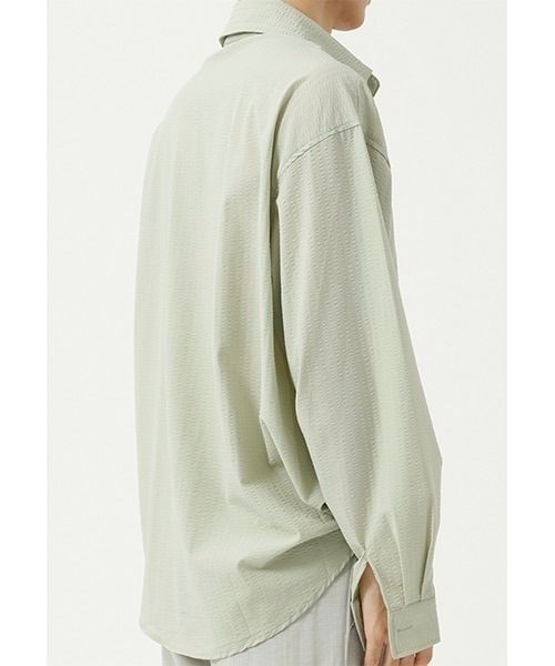 WESTBOY(ウエストボーイ)の「【WB ORIGINALS】Thunder Collar Dress Shirt WO21S610TP(シャツ/ブラウス・メンズ・ブラック/ブルー/グリーン・M/L/XL)」の15枚目の写真