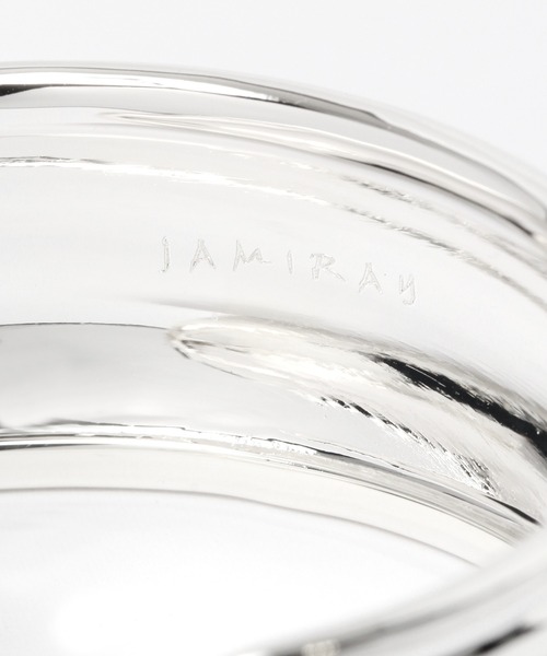 BABYLONE（バビロン）の「JAMIRAY / セットラインバングル（バングル/リストバンド・レディース・シルバーグレー・FREE）」の2枚目の写真