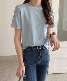 Bifrost（ビフレスト）の「ベーシッククルーネック無地Ｔシャツ（Tシャツ/カットソー）」