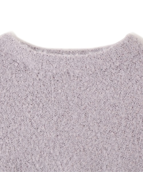 PROPORTION BODY DRESSING（プロポーションボディドレッシング）の「＜Ｅ＞ヘアリーヤーンモックネックプルオーバー / 1211275900（ニット/セーター・レディース・ブルー/オフホワイト/ベージュ・FREE）」の19枚目の写真