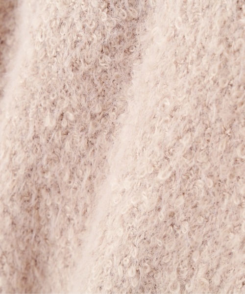 PROPORTION BODY DRESSING（プロポーションボディドレッシング）の「＜Ｅ＞ヘアリーヤーンモックネックプルオーバー / 1211275900（ニット/セーター・レディース・ブルー/オフホワイト/ベージュ・FREE）」の14枚目の写真