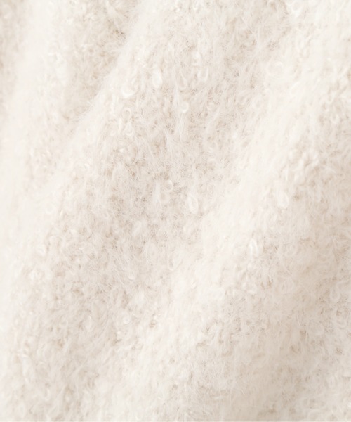 PROPORTION BODY DRESSING（プロポーションボディドレッシング）の「＜Ｅ＞ヘアリーヤーンモックネックプルオーバー / 1211275900（ニット/セーター・レディース・ブルー/オフホワイト/ベージュ・FREE）」の12枚目の写真