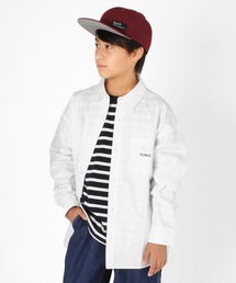 GLAZOS | オックス・オーバーサイズ長袖シャツ(シャツ/ブラウス)