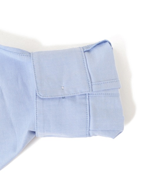 GLAZOS（グラソス）の「オックス・オーバーサイズ長袖シャツ（シャツ/ブラウス・キッズ・オフホワイト/サックスブルー・150cm/140cm/170cm/130cm/160cm）」の12枚目の写真