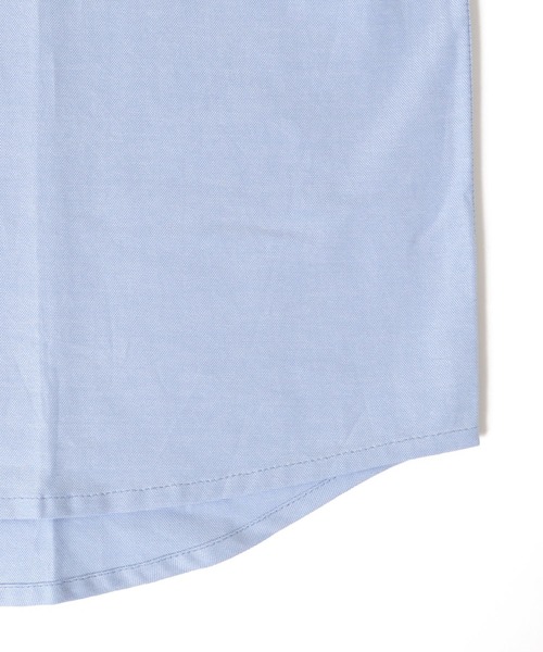 GLAZOS（グラソス）の「オックス・オーバーサイズ長袖シャツ（シャツ/ブラウス・キッズ・オフホワイト/サックスブルー・150cm/140cm/170cm/130cm/160cm）」の13枚目の写真