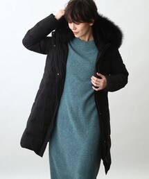 INDIVI | 【撥水/抗菌防臭】ロングダウンコート(ダウンジャケット/コート)