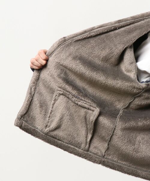 WHIZLIMITED（ウィズリミテッド）の「FUR CARDIGAN（カーディガン/ボレロ・メンズ・ブラウン/グレー・MEDIUM/LARGE）」の10枚目の写真