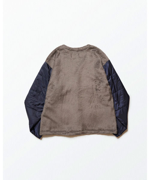 WHIZLIMITED（ウィズリミテッド）の「FUR CARDIGAN（カーディガン/ボレロ・メンズ・ブラウン/グレー・MEDIUM/LARGE）」の6枚目の写真