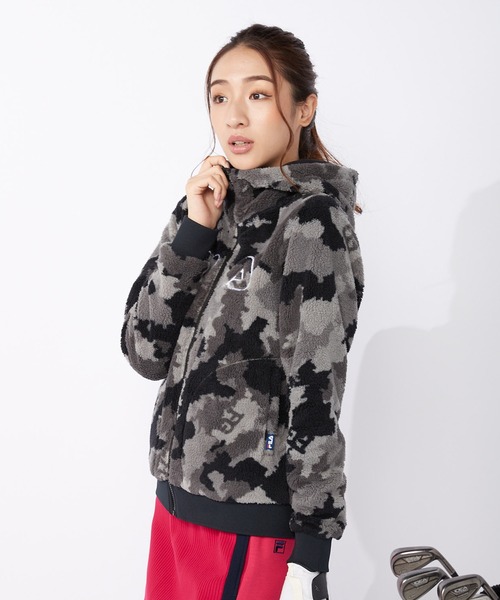 フィラゴルフ ボアジャケット フィラゴルフ☆フリースボア ジップ