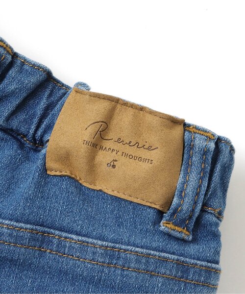 apres les cours(アプレレクール)の「裾フリンジデニムパンツ 9分丈_ストレッチ(デニムパンツ・キッズ・ブルー/ブラック・80/120/140/110/130/90/100)」の20枚目の写真