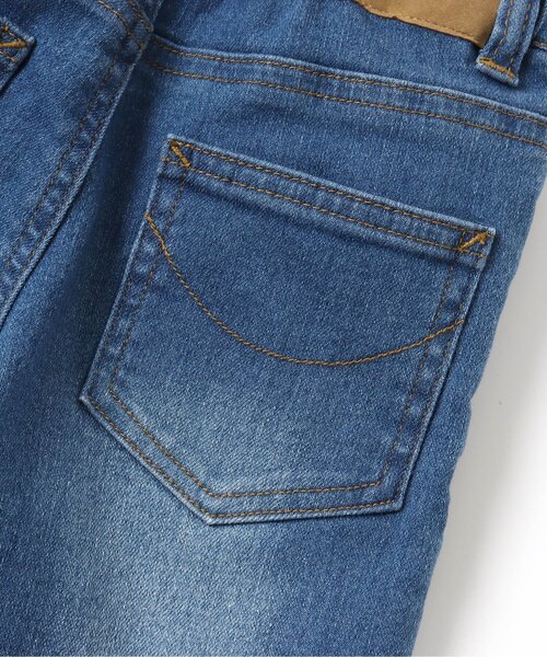 apres les cours(アプレレクール)の「裾フリンジデニムパンツ 9分丈_ストレッチ(デニムパンツ・キッズ・ブルー/ブラック・80/120/140/110/130/90/100)」の21枚目の写真