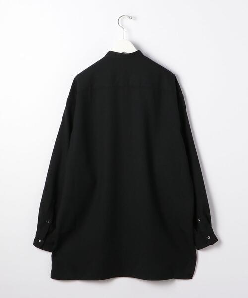 BRACTMENT(ブラクトメント)の「<BRACTMENT(ブラクトメント)>TWブザムロング バンドカラー シャツ(シャツ/ブラウス・メンズ・ブラック/オフホワイト・36/38/40)」の11枚目の写真