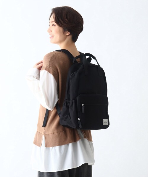 DRESKIP（ドレスキップ）の「◆【撥水】整理整頓できちゃうリュック【大きめ】（バックパック/リュック・レディース・ブラック/ブラック系/グレー系・00）」の8枚目の写真