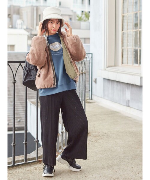 DRESKIP（ドレスキップ）の「◆【撥水】整理整頓できちゃうリュック【大きめ】（バックパック/リュック・レディース・ブラック/ブラック系/グレー系・00）」の12枚目の写真