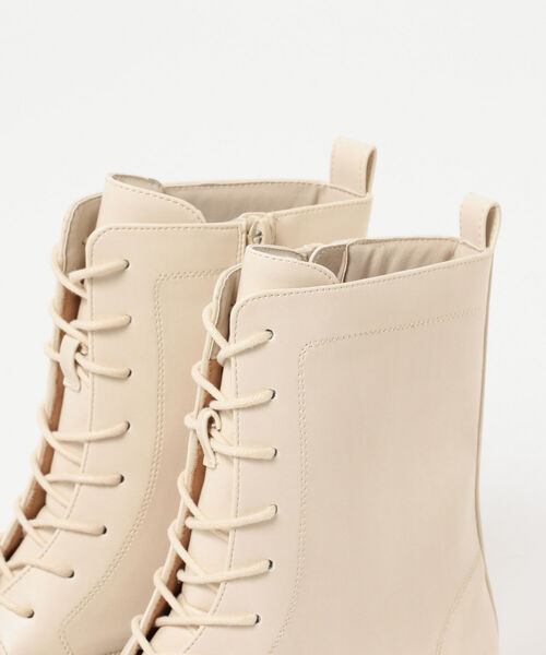 B:MING by BEAMS(ビーミングバイビームス)の「B:MING by BEAMS / レースアップ ブーツ(ドレスシューズ・レディース・ブラック/オフホワイト・23.5cm/24.5cm/22.5cm)」の11枚目の写真