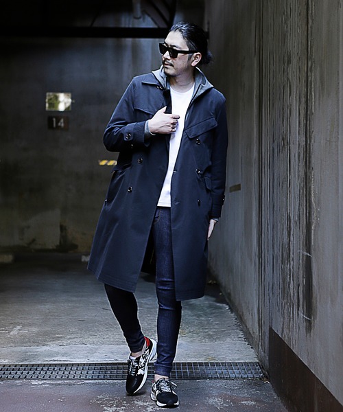 RATTLE TRAP（ラトルトラップ）の「【ライナー着脱可能】トレンチコート（トレンチコート・メンズ・ブラック/ベージュ/カーキ・S/M/L）」の10枚目の写真