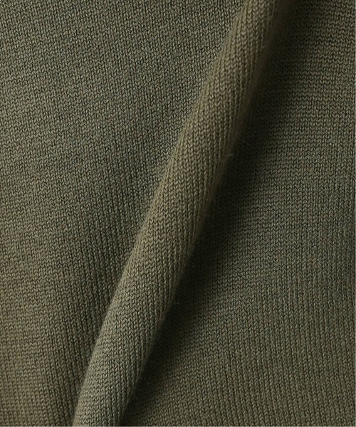 EDIFICE LA BOUCLE（エディフィスラブークル）の「【LA BOUCLE】14ゲージウール Vネックカーディガン（カーディガン/ボレロ・メンズ・ホワイト/パープル/グレー/カーキ・1/2）」の12枚目の写真