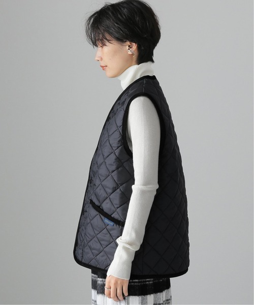 LAVENHAM(ラベンハム)の「【LAVENHAM/ラベンハム】 THORNHAM WOMENS exclusive:ベスト◆(ブルゾン・レディース・ブラック・38)」の6枚目の写真