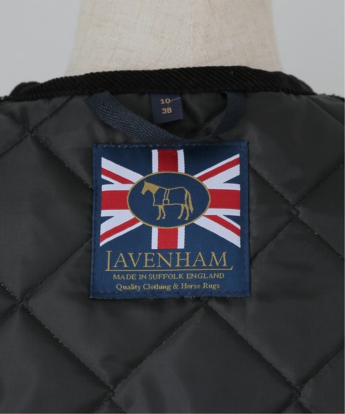LAVENHAM(ラベンハム)の「【LAVENHAM/ラベンハム】 THORNHAM WOMENS exclusive:ベスト◆(ブルゾン・レディース・ブラック・38)」の17枚目の写真
