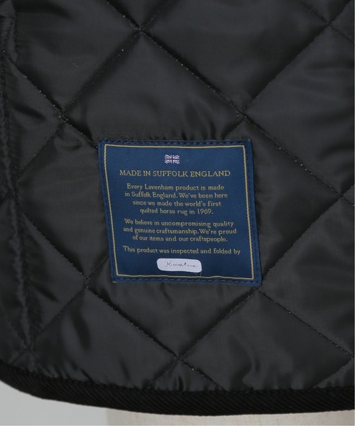 LAVENHAM(ラベンハム)の「【LAVENHAM/ラベンハム】 THORNHAM WOMENS exclusive:ベスト◆(ブルゾン・レディース・ブラック・38)」の15枚目の写真