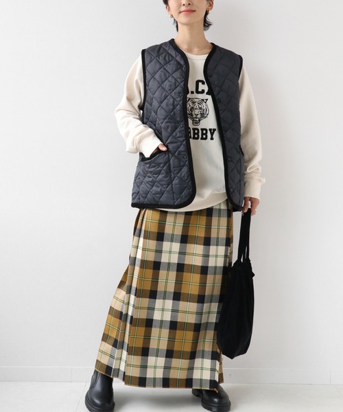 LAVENHAM(ラベンハム)の「【LAVENHAM/ラベンハム】 THORNHAM WOMENS exclusive:ベスト◆(ブルゾン・レディース・ブラック・38)」の22枚目の写真