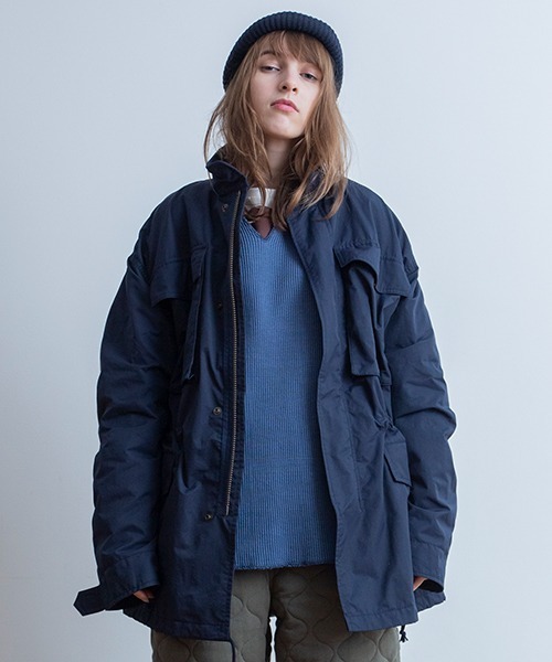 Universal Style Wear(ユニバーサルスタイルウェア)の「Universal Style Wear M-65 フィールドジャケット(その他アウター・メンズ・カーキ/ダークオレンジ/ネイビー/ブラック・X-LARGE/MEDIUM/LARGE)」の3枚目の写真