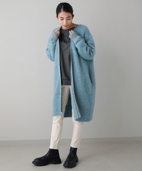 Bou Jeloud（ブージュルード）の「裏起毛HAKIYASE抗菌防臭パンツ（その他パンツ・レディース・ブラック/オリーブ/ブルー/ラベンダー/ホワイト系その他/ベージュ・40/38/42/36/34）」の22枚目の写真