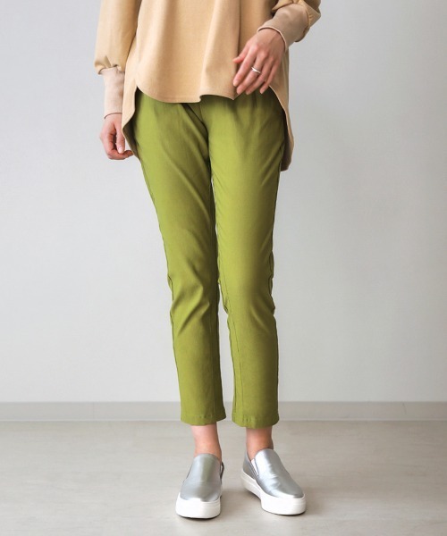 Bou Jeloud（ブージュルード）の「裏起毛HAKIYASE抗菌防臭パンツ（その他パンツ・レディース・ブラック/オリーブ/ブルー/ラベンダー/ホワイト系その他/ベージュ・40/38/42/36/34）」の7枚目の写真