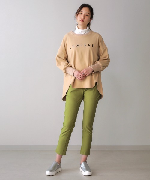 Bou Jeloud（ブージュルード）の「裏起毛HAKIYASE抗菌防臭パンツ（その他パンツ・レディース・ブラック/オリーブ/ブルー/ラベンダー/ホワイト系その他/ベージュ・40/38/42/36/34）」の9枚目の写真