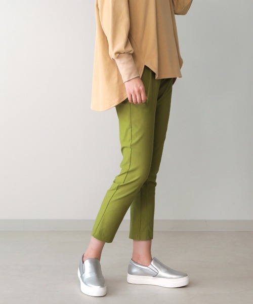 Bou Jeloud（ブージュルード）の「裏起毛HAKIYASE抗菌防臭パンツ（その他パンツ・レディース・ブラック/オリーブ/ブルー/ラベンダー/ホワイト系その他/ベージュ・40/38/42/36/34）」の11枚目の写真