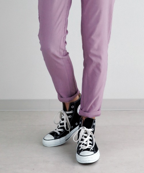 Bou Jeloud（ブージュルード）の「裏起毛HAKIYASE抗菌防臭パンツ（その他パンツ・レディース・ブラック/オリーブ/ブルー/ラベンダー/ホワイト系その他/ベージュ・40/38/42/36/34）」の13枚目の写真