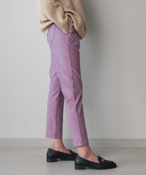 Bou Jeloud（ブージュルード）の「裏起毛HAKIYASE抗菌防臭パンツ（その他パンツ・レディース・ブラック/オリーブ/ブルー/ラベンダー/ホワイト系その他/ベージュ・40/38/42/36/34）」の15枚目の写真