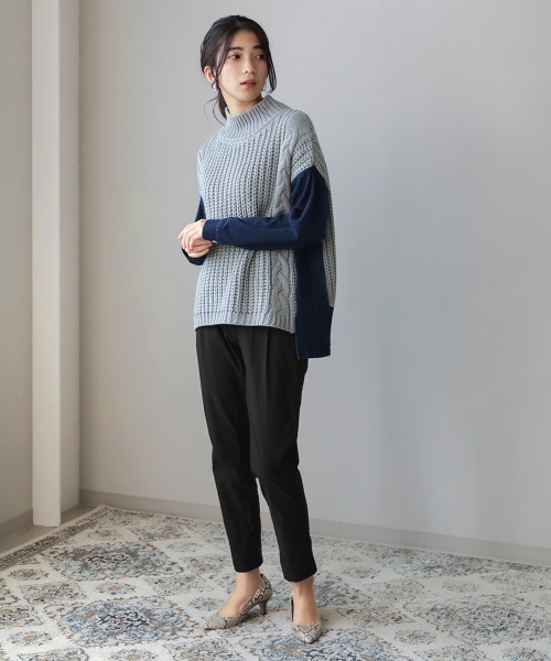 Bou Jeloud（ブージュルード）の「裏起毛HAKIYASE抗菌防臭パンツ（その他パンツ・レディース・ブラック/オリーブ/ブルー/ラベンダー/ホワイト系その他/ベージュ・40/38/42/36/34）」の18枚目の写真