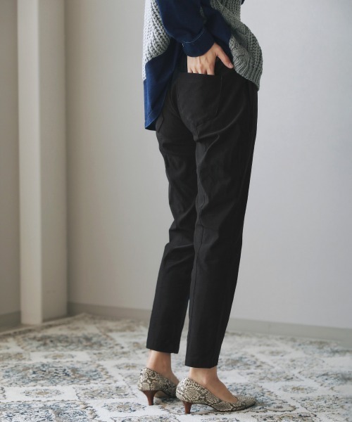 Bou Jeloud（ブージュルード）の「裏起毛HAKIYASE抗菌防臭パンツ（その他パンツ・レディース・ブラック/オリーブ/ブルー/ラベンダー/ホワイト系その他/ベージュ・40/38/42/36/34）」の19枚目の写真