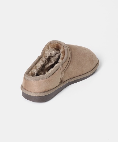 SENSE OF PLACE by URBAN RESEARCH(センスオブプレイスバイアーバンリサーチ)の「エコムートンサボシューズ(その他シューズ・レディース・ブラック/モカ・MEDIUM/LARGE/SMALL)」の9枚目の写真