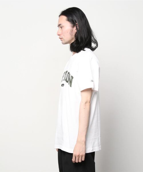 Subciety（サブサエティ）の「BABYLON COLLEGE TEE（Tシャツ/カットソー・メンズ・ホワイト/ブラック/カーキ・SMALL/MEDIUM/LARGE/X-LARGE/XX-LARGE）」の6枚目の写真