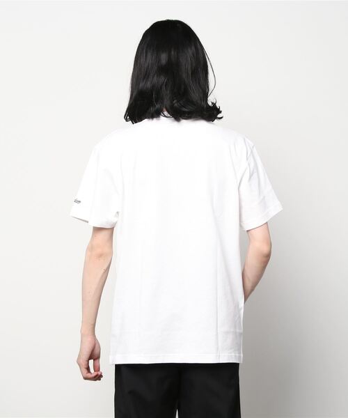 Subciety（サブサエティ）の「BABYLON COLLEGE TEE（Tシャツ/カットソー・メンズ・ホワイト/ブラック/カーキ・SMALL/MEDIUM/LARGE/X-LARGE/XX-LARGE）」の4枚目の写真