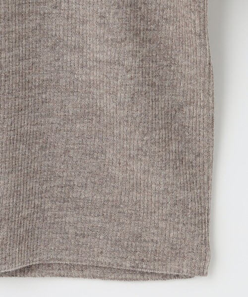 J.PRESS(ジェイプレス)の「【洗える】WORSTED CHINE WOOL ハイネック ニット(ニット/セーター・レディース・ダークブラウン系/ベージュ系/グレー系・T15/T13)」の16枚目の写真