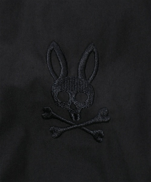 Psycho Bunny(サイコバニー)の「エイジング T/C MA-1(MA-1・メンズ・ブラック/チャコールグレー・X-LARGE/MEDIUM/LARGE/SMALL)」の8枚目の写真