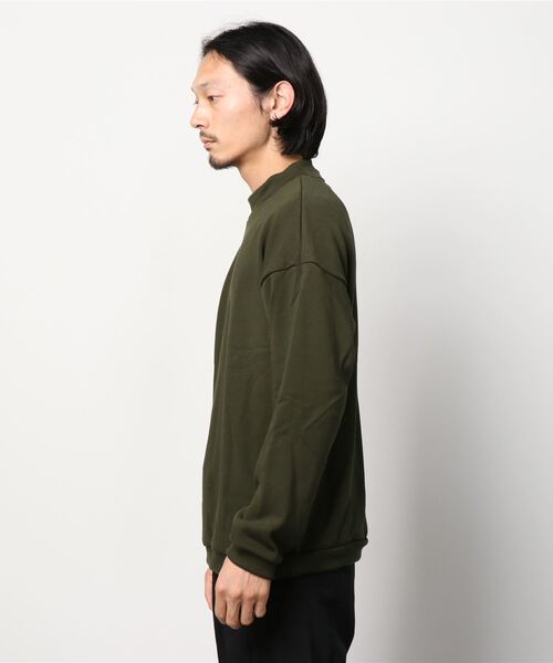 NEW BALANCE（ニューバランス）の「MET24 Mock Neck Bomber Middle Layer（スウェット・メンズ・カーキ/ネイビー・XX-LARGE/MEDIUM/LARGE/X-LARGE）」の14枚目の写真