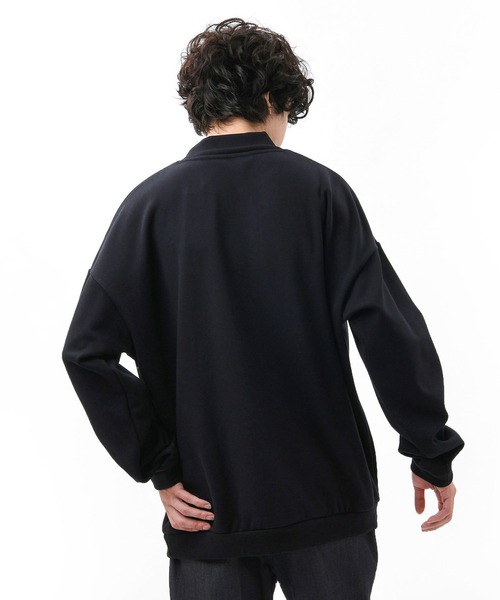 NEW BALANCE（ニューバランス）の「MET24 Mock Neck Bomber Middle Layer（スウェット・メンズ・カーキ/ネイビー・XX-LARGE/MEDIUM/LARGE/X-LARGE）」の13枚目の写真