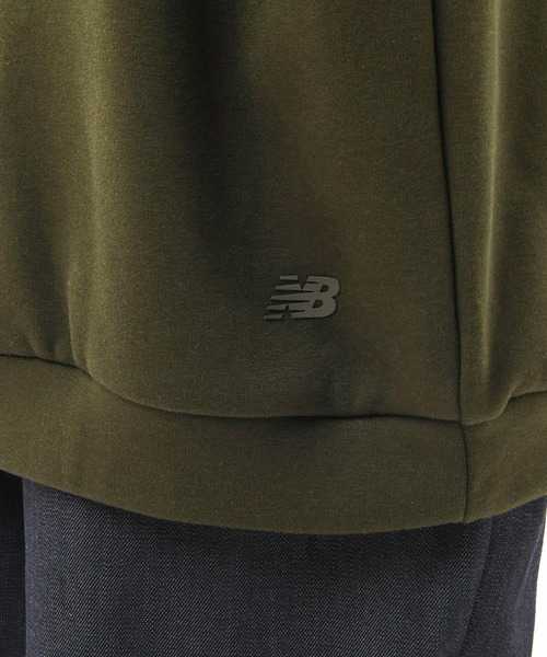 NEW BALANCE（ニューバランス）の「MET24 Mock Neck Bomber Middle Layer（スウェット・メンズ・カーキ/ネイビー・XX-LARGE/MEDIUM/LARGE/X-LARGE）」の5枚目の写真