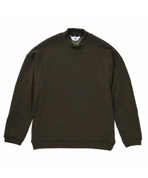 NEW BALANCE（ニューバランス）の「MET24 Mock Neck Bomber Middle Layer（スウェット・メンズ・カーキ/ネイビー・XX-LARGE/MEDIUM/LARGE/X-LARGE）」の3枚目の写真