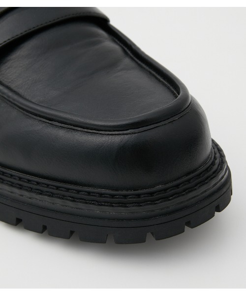 AZUL by moussy(アズールバイマウジー)の「PENNYY LOAFER/ペニーローファー(ローファー・メンズ・ブラック・LARGE/MEDIUM)」の5枚目の写真