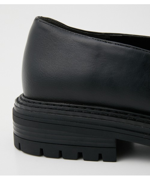 AZUL by moussy(アズールバイマウジー)の「PENNYY LOAFER/ペニーローファー(ローファー・メンズ・ブラック・LARGE/MEDIUM)」の6枚目の写真